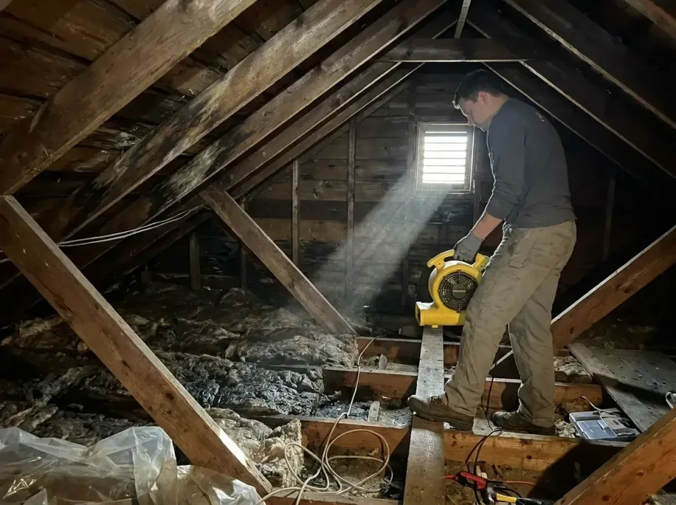 attic-water-damage-drying-proc-007 — frequently asked questions, Emergency Water Extraction & 24/7 Flood Response in Nicevil…
